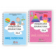 Książeczka edukacyjna 1 roczek- karty do wyboru